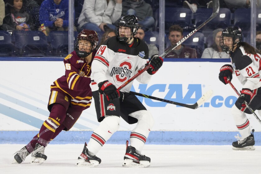 Minnesota Duluth women’s hockey team faces Ohio State for national championship
