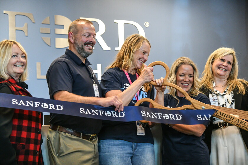 Sanford Bemidji cuts the ribbon on newlyrenovated Peak Center The