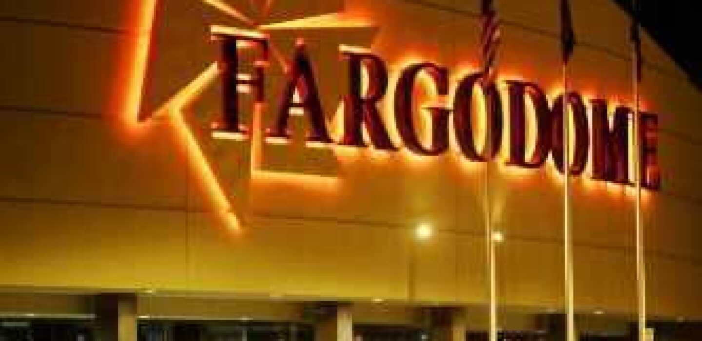 Fargodome enjoying better financial days with happy faces filling the Fargodome enjoying better financial days with happy faces filling the