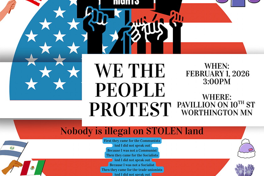 Anti-ICE peaceful protest planned Sunday in Worthington - The Globe ...