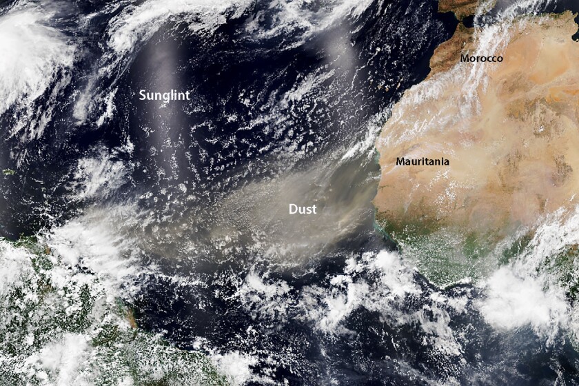Sahara dust