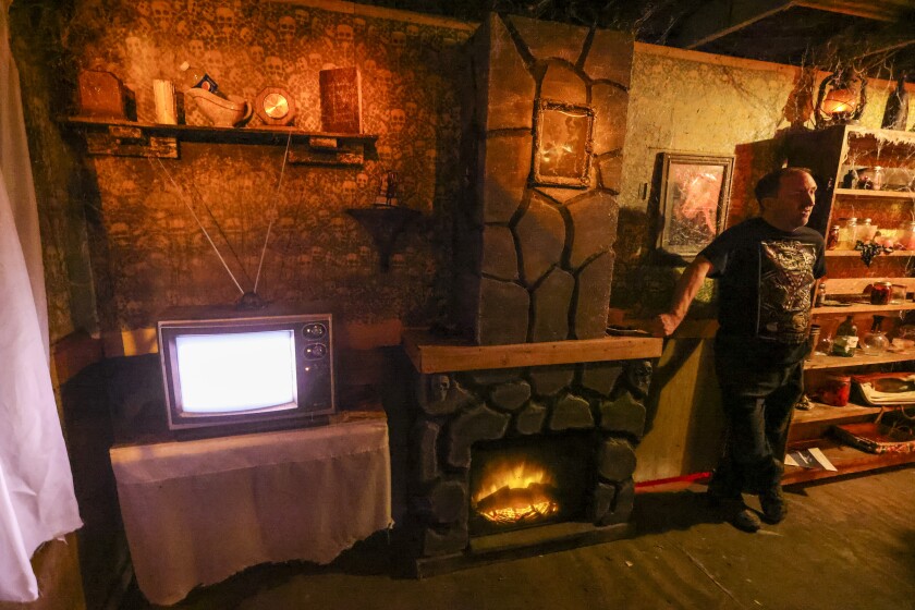 Haunted scene from Haunted Ship tour