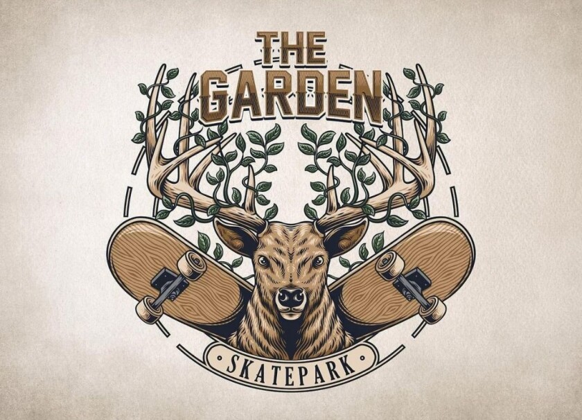 garden skatepark logo