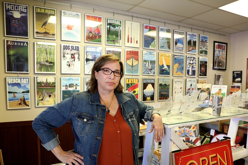 Meet the artist whose Northland travel posters are becoming ubiquitous ...