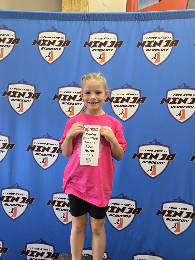 Local girl competes in Ninja competition, advances to finals
