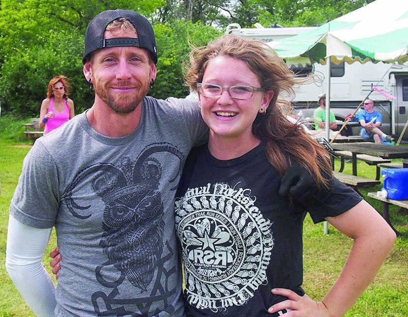 John Storkamp and his daughter, Emma