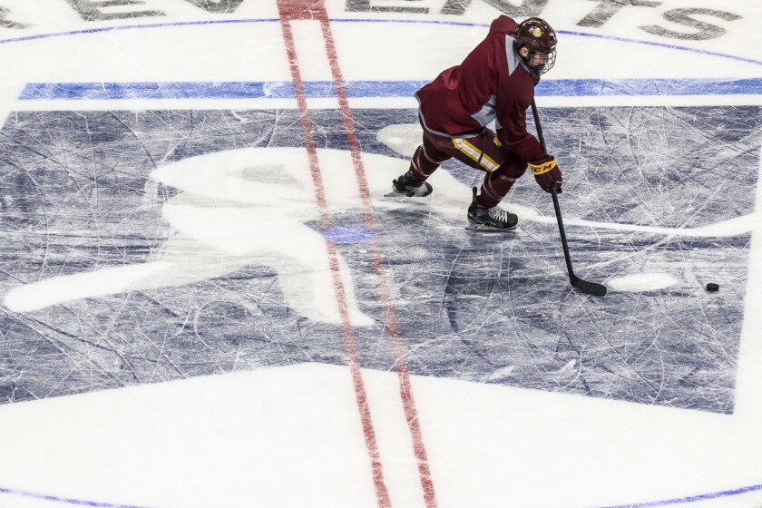 Minnesota Duluth men’s hockey prepares for NCAA Regional game against Michigan Tech