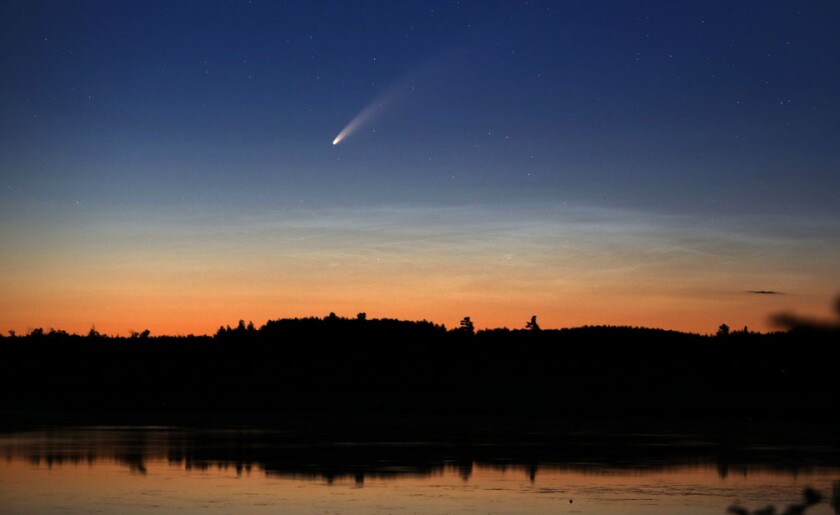 NEOWISE and NLCs