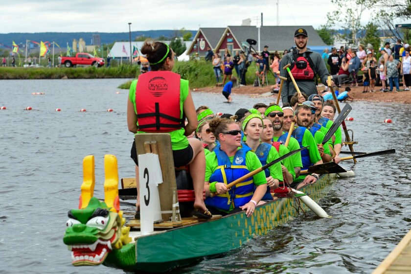 Lake Superior Dragon Boat Festival Night of Fun, Barkers Island