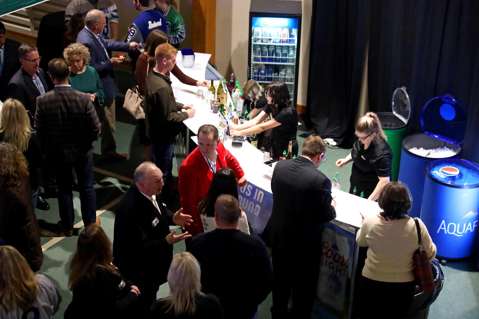 People gather for the ninth-annual Brainerd Lakes Chamber of Commerce Celebration of Excellence award dinner Nov. 17, 2022, at Cragun's Resort on Gull Lake near Brainerd.
