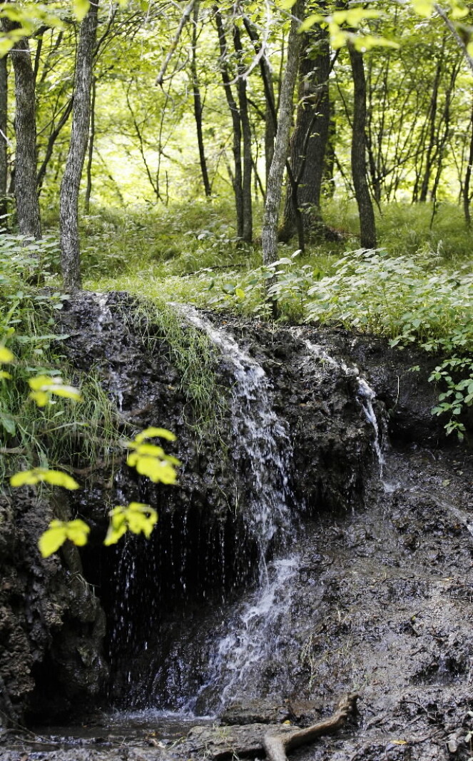 Fort Ransom Waterfall N.D.'s only recognized waterfall highlights 'Seven Wonders of Ransom ...