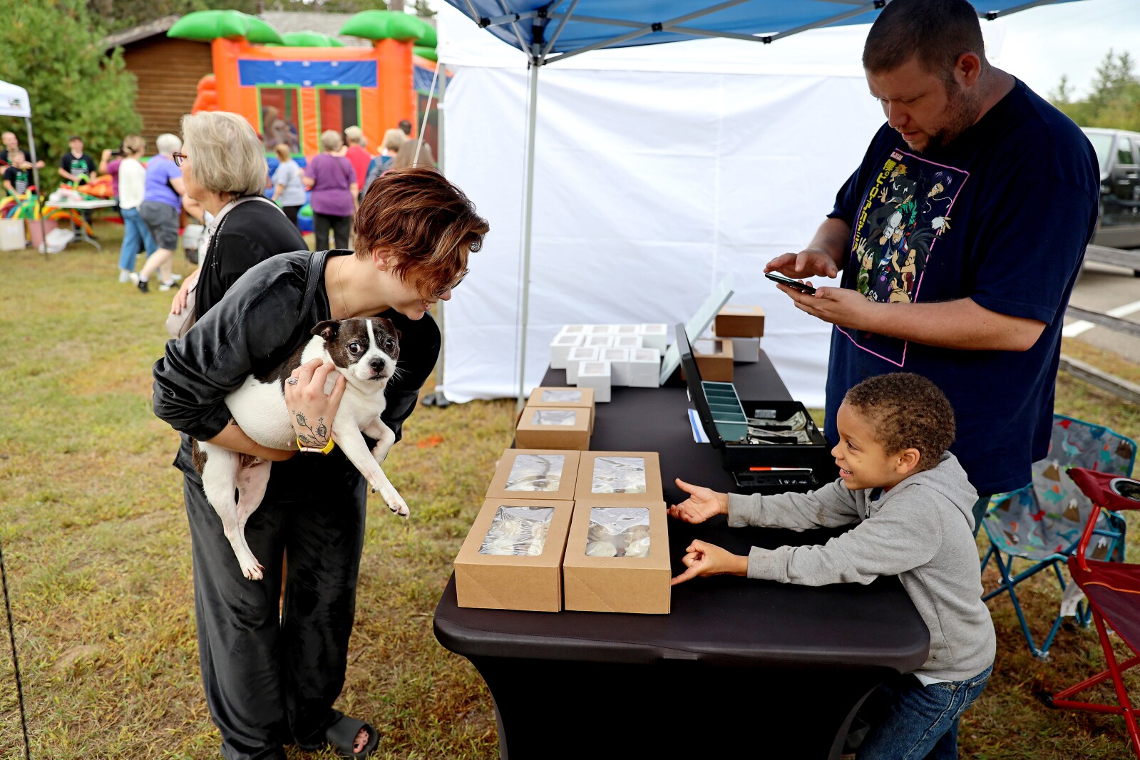 People enjoy the 47th annual Nisswa Fall Festival on Saturday, Sept. 17, 2022.