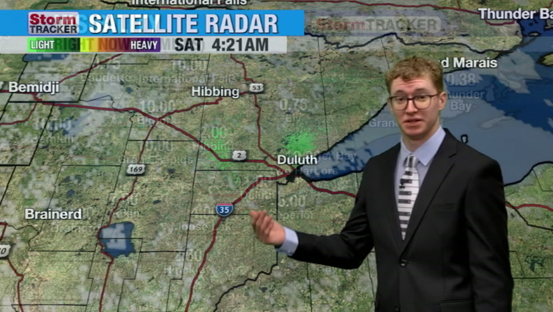 Patchy fog this morning with more sunshine later
