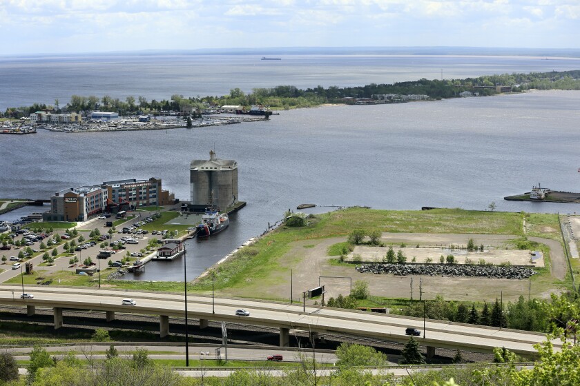 Lot D and Pier B.