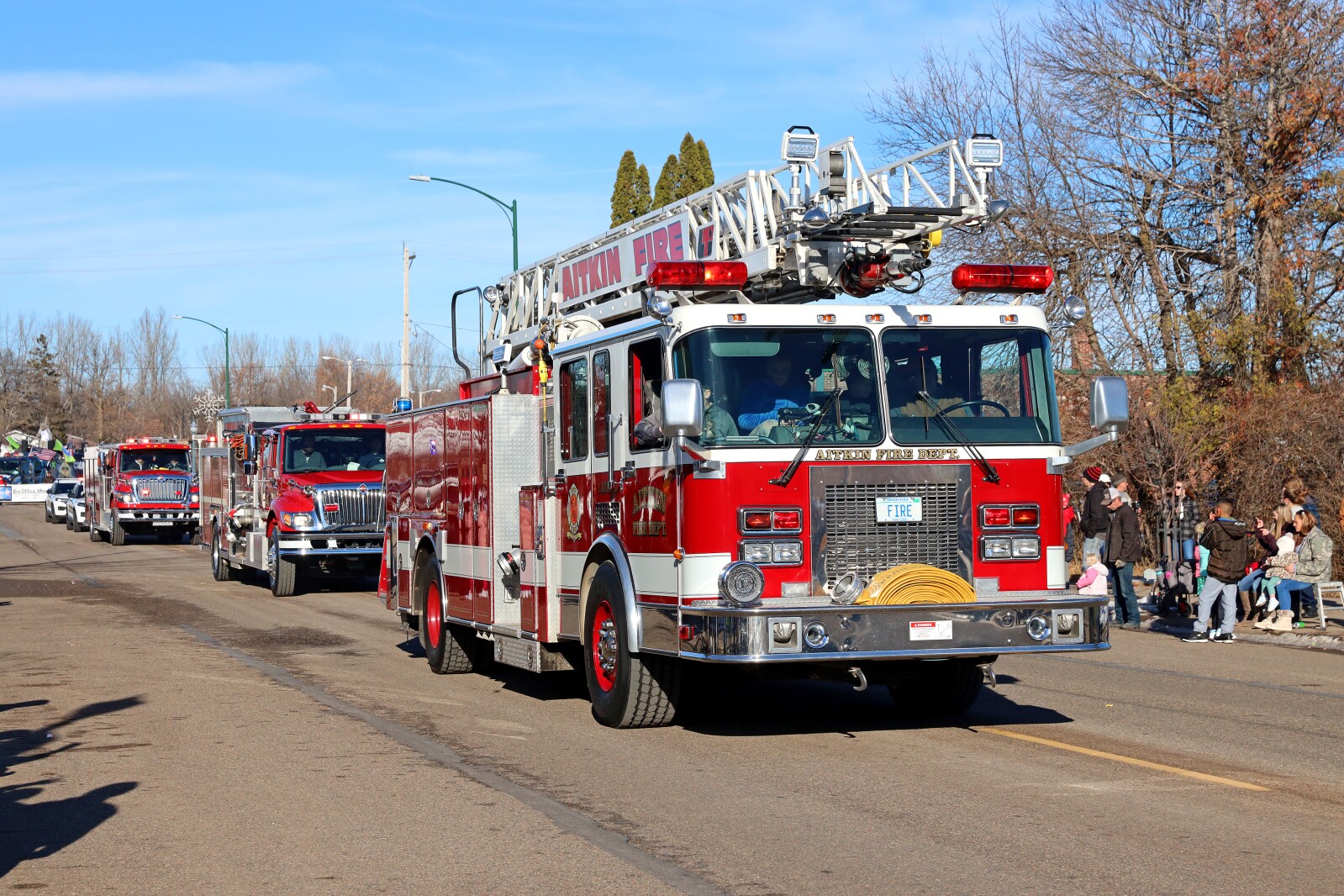 31st annual Aitkin Fish House Parade on Friday, Nov. 25, 2022.