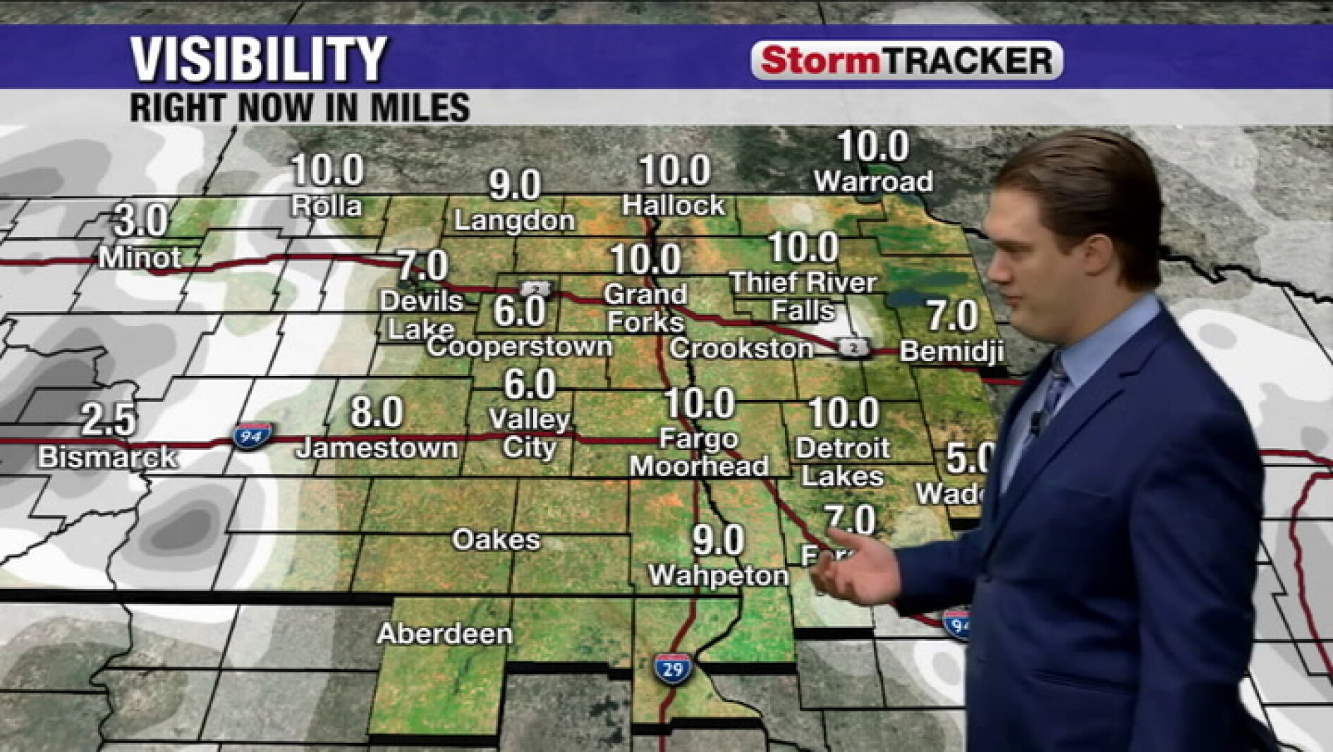Patchy fog lingering and slick spots to start off the day - InForum ...