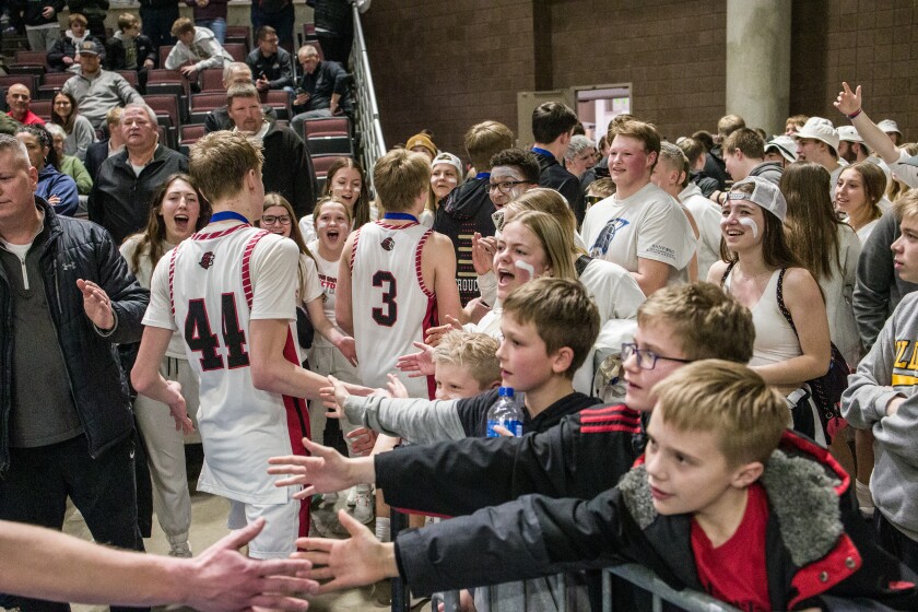 Goodhue, Spring Grove Section 1A Boys Basketball Championship