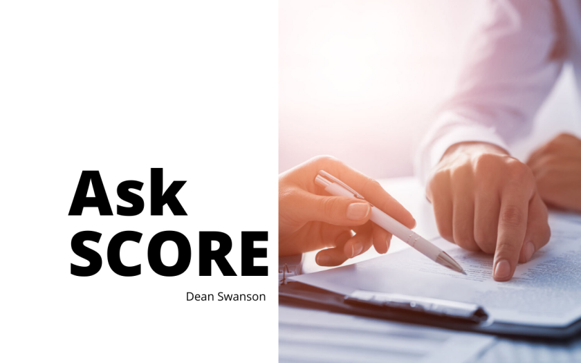 Ask SCORE - Dean Swanson column mug
