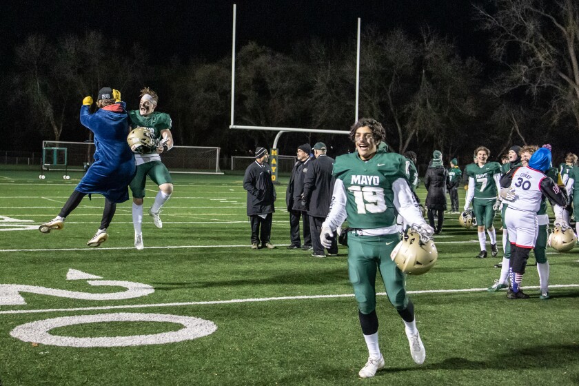 Mayo, Owatonna Section 1AAAAA football championship