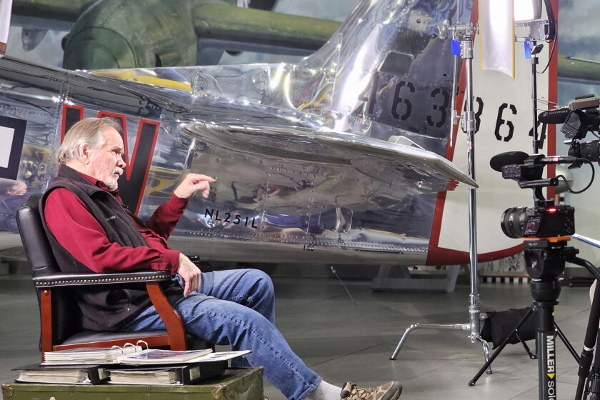 Mickey Reed Minnesota painter tells the stories of combat airmen in art - InForum ...