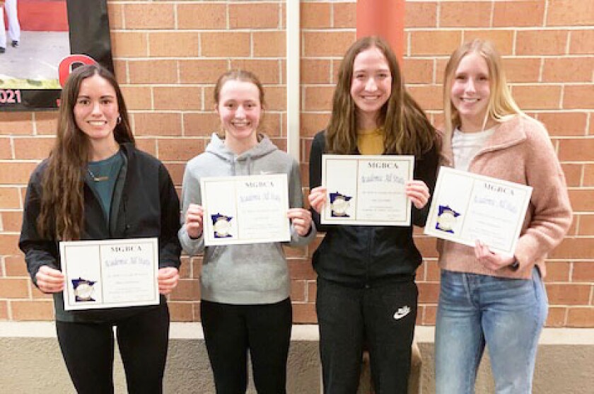 Osakis girls basketball awards