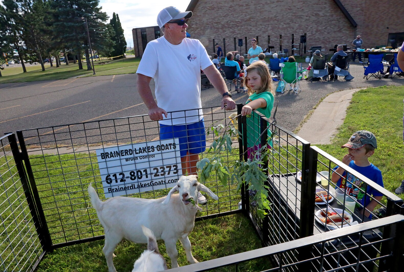 Goats at Bethlehem Evangelical Lutheran Church