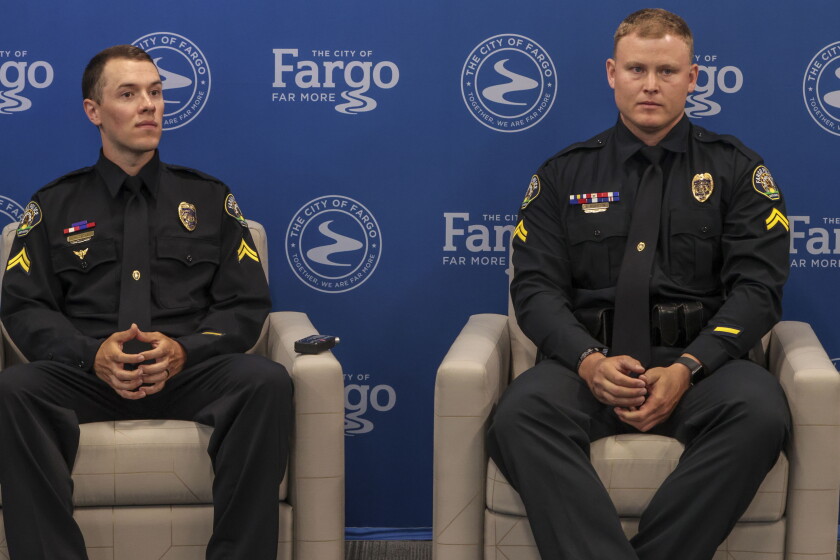 Fargo Pd Graphics A year after fatal Fargo ambush, officers involved say it’s important ...