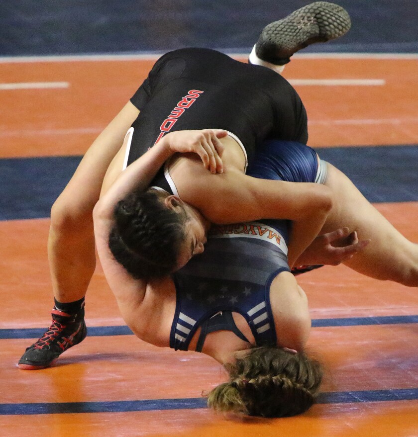 naia womens wrestling tournament 155 lb final two 031221