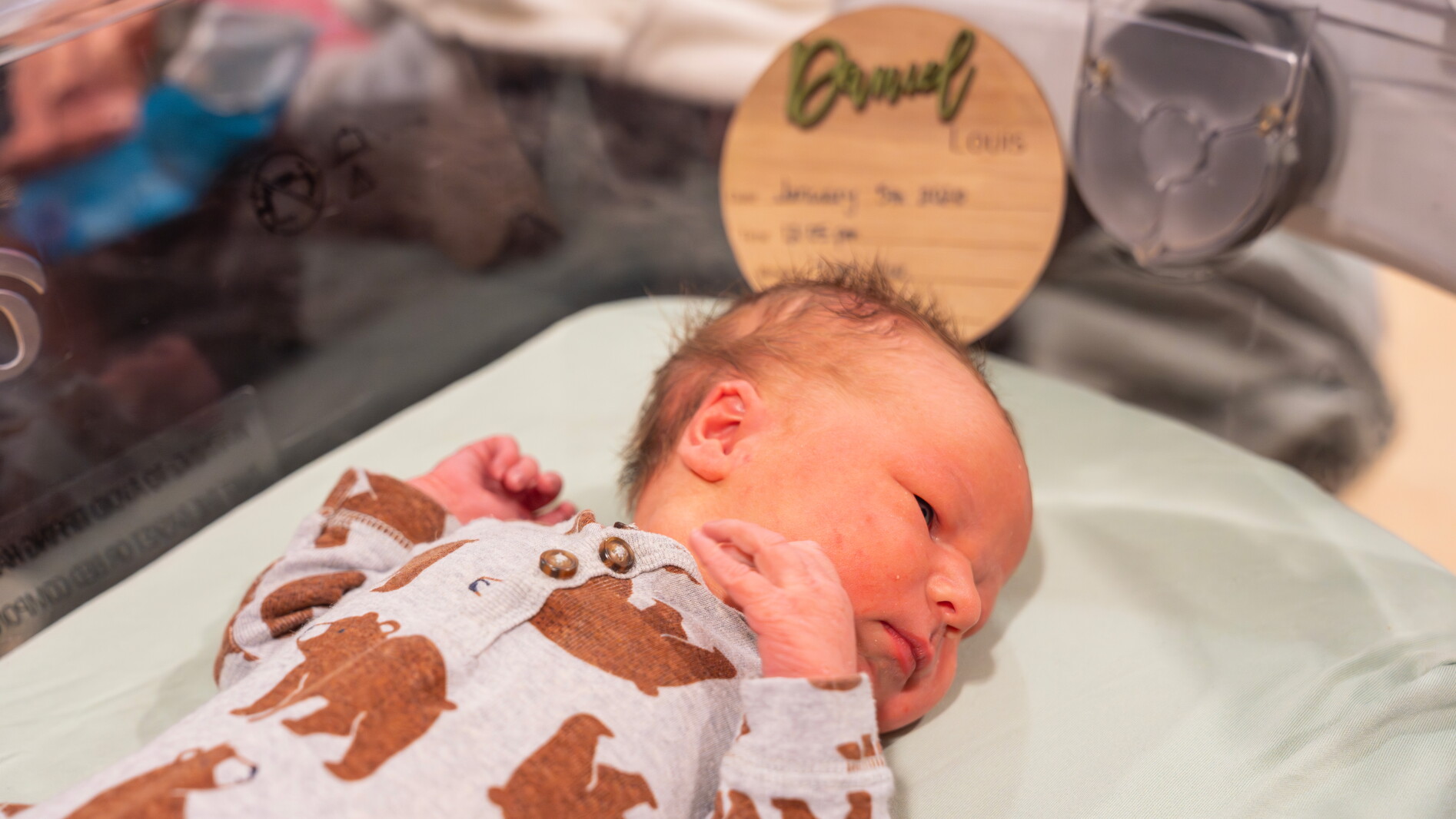 Cuyuna Regional Medical Center first baby of 2026 Pine and