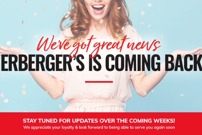 Back in business? Herberger’s announces comeback days after closing all