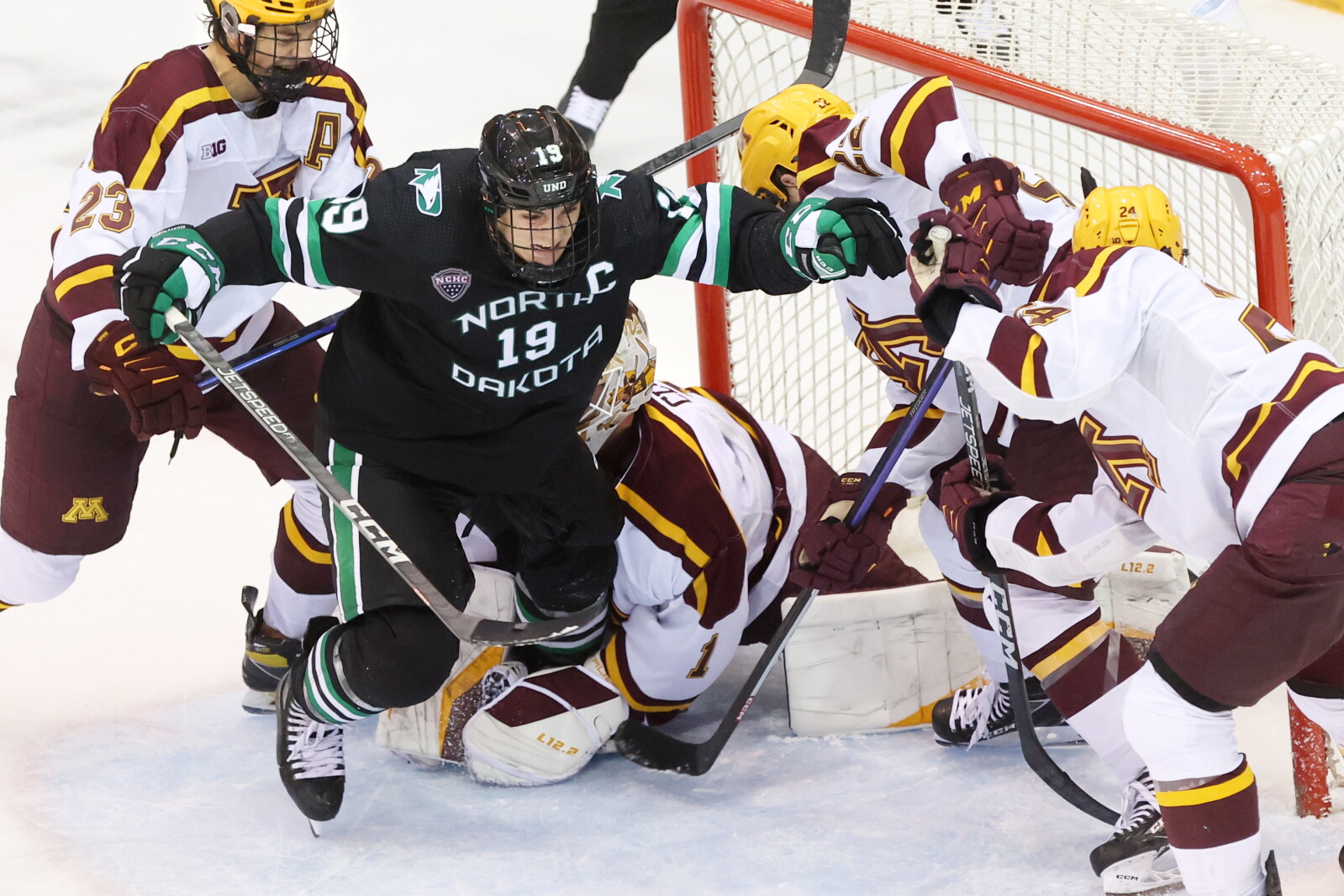 A look back at a crazy, rivalry-packed weekend of college hockey - The ...