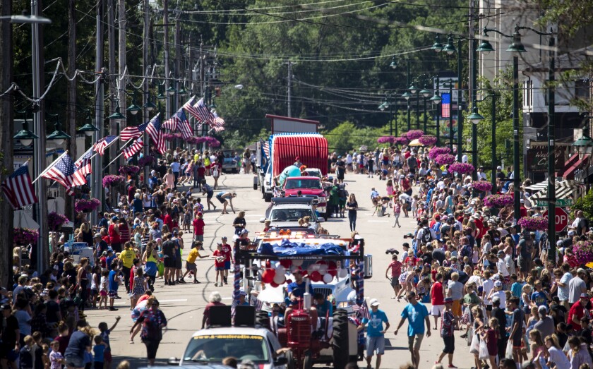 Thousands swarm Spicer for annual Fourth of July parade West Central