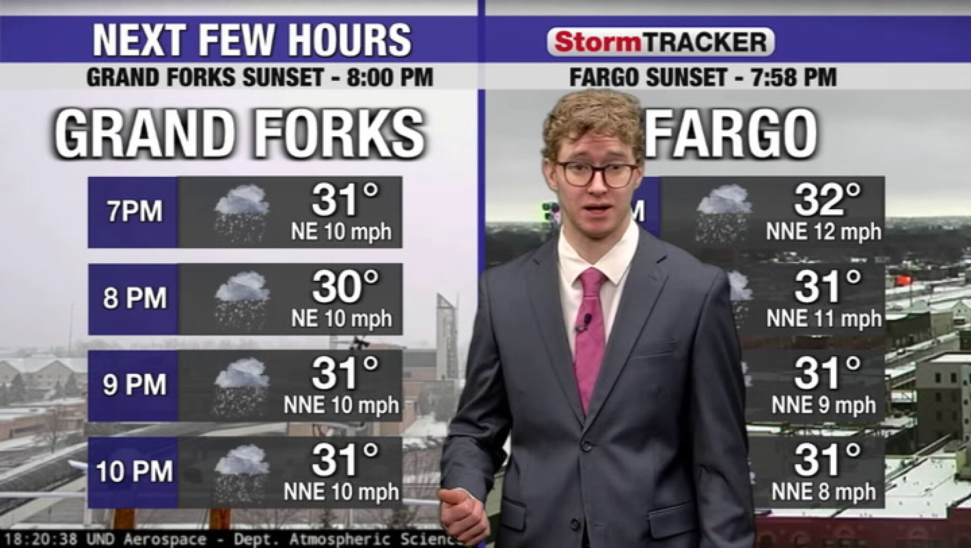 A few more snow showers north this evening, mostly wet snow - Perham ...