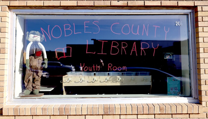 Nobles County Library reopens at new temporary location - The Globe ...