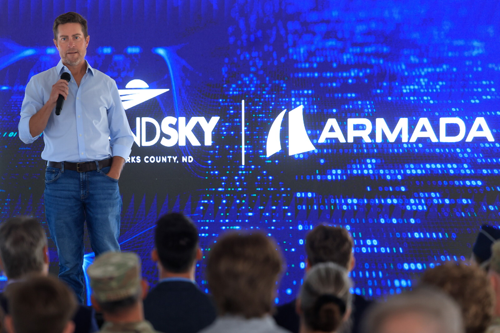 AI company launches mobile data center during Grand Sky event AI company launches mobile data center during Grand Sky event