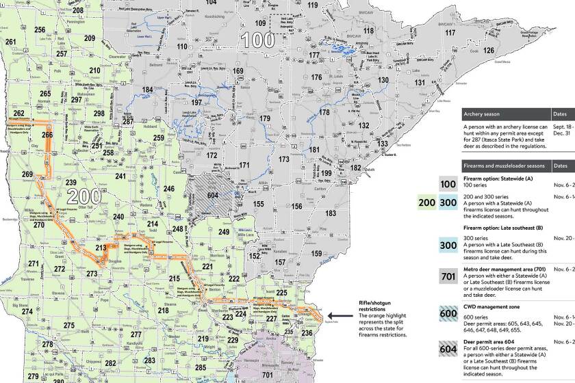 Mn Deer Map 2025