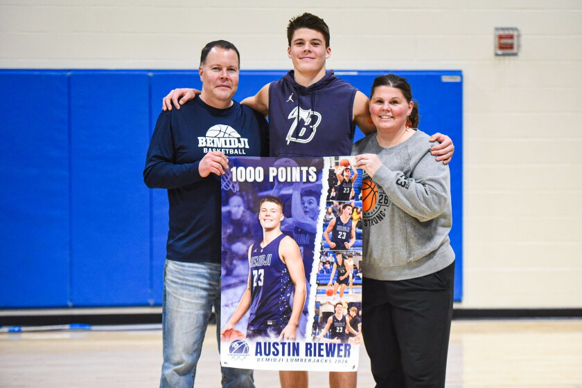 Matthew Haack’s dunk energizes Bemidji to regular-season finale victory ...