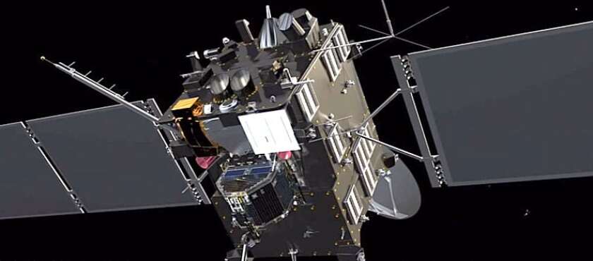 Rosetta star trackers in red