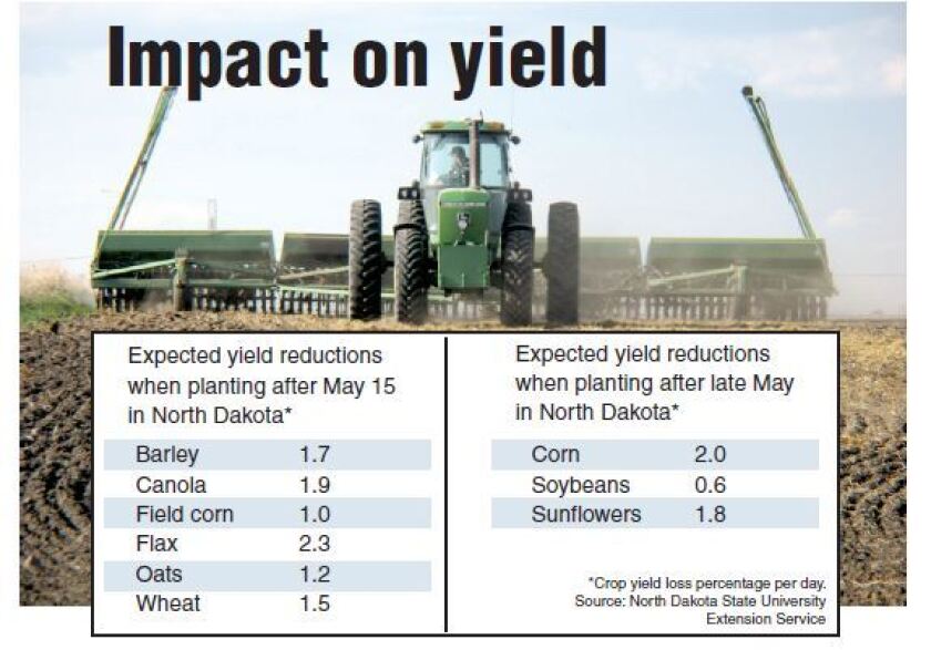 Impact on yield