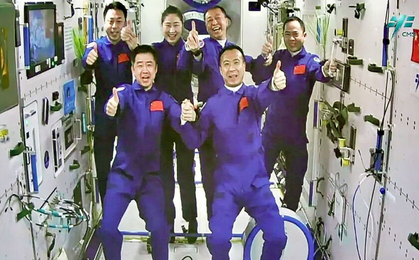 Astronauci z Tiangongu