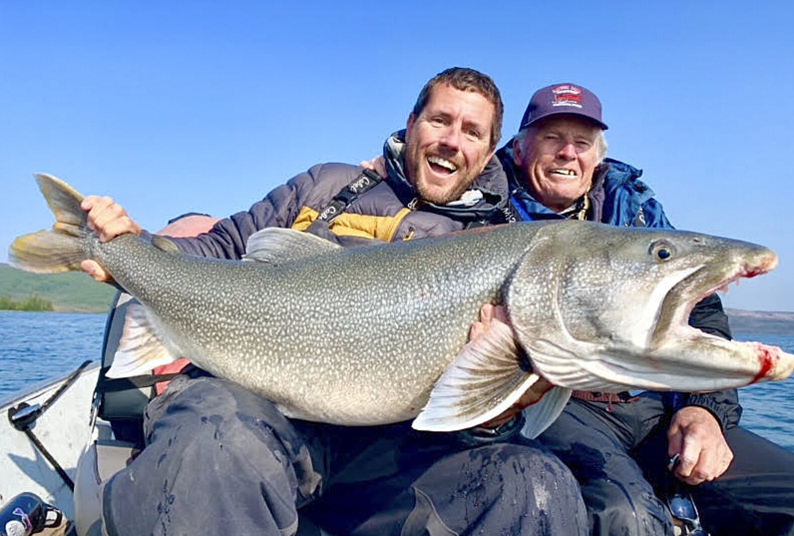 Fish Big Really big fish, really far north