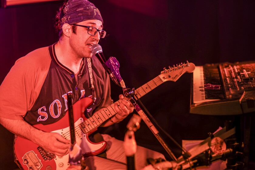 musicians perform during music festival