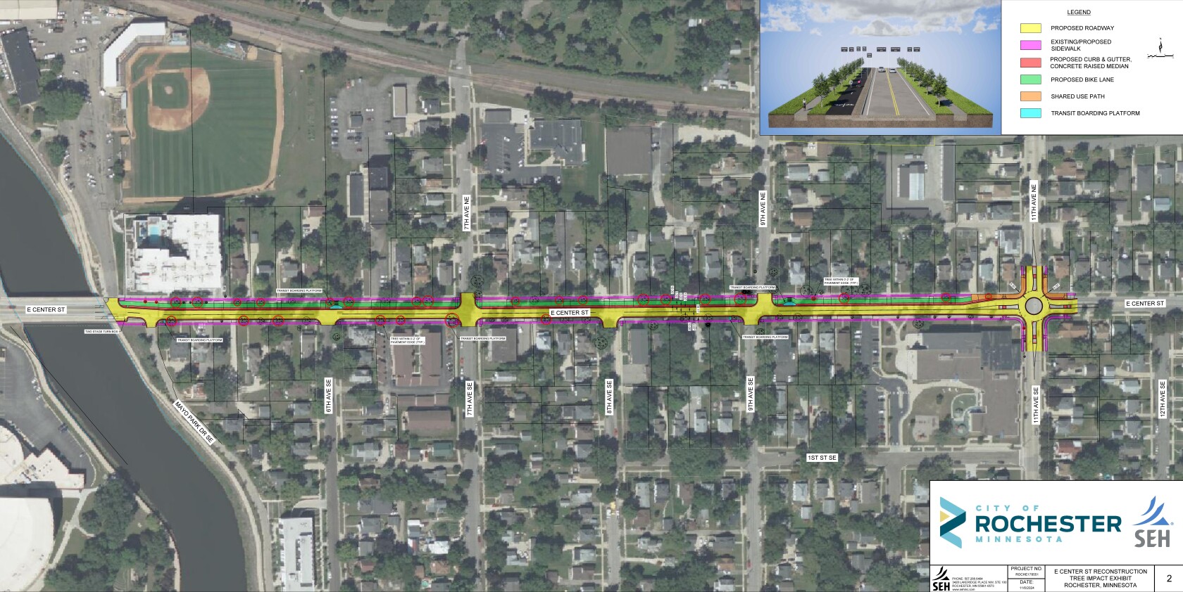 Center Street roundabout gets nod in $4 million reconstruction project ...