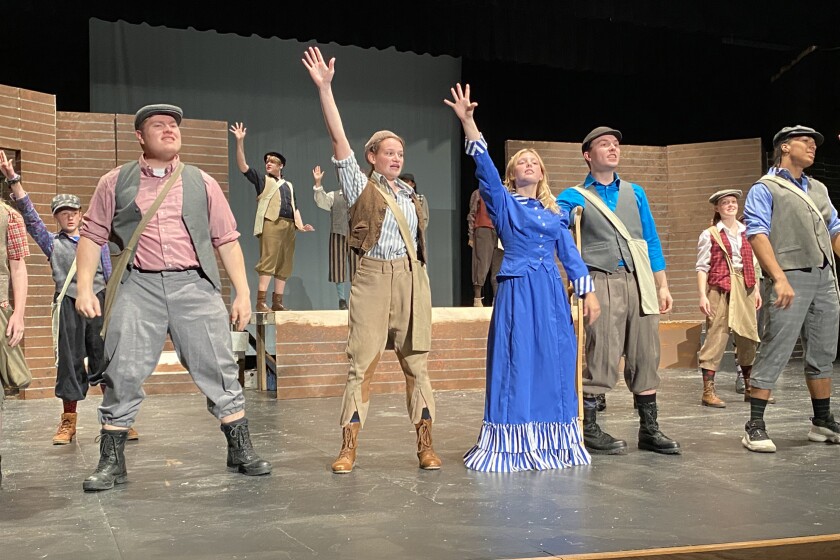 Jamestown High School Theater Class To Present Newsies The Broadway Musical Jamestown Sun News Weather Sports From Jamestown North Dakota