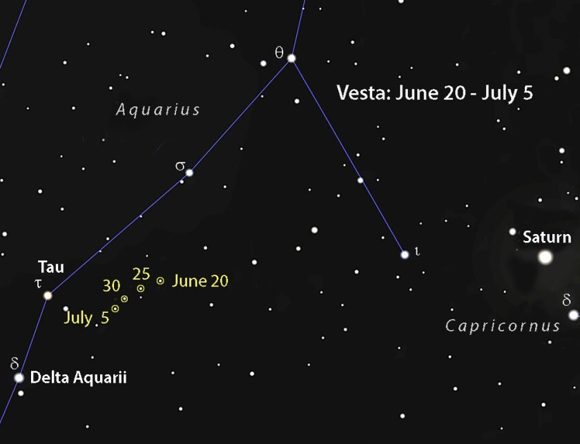 Vesta detail map