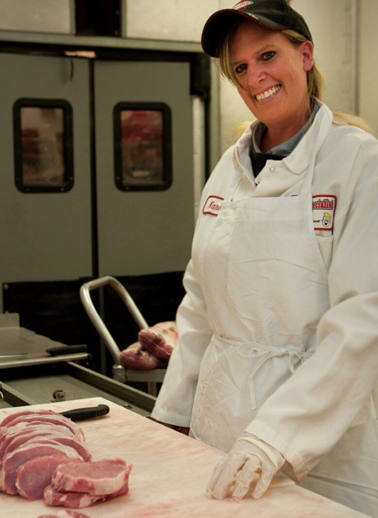 Hugo's first female apprentice meat cutter embraces the challenge ...