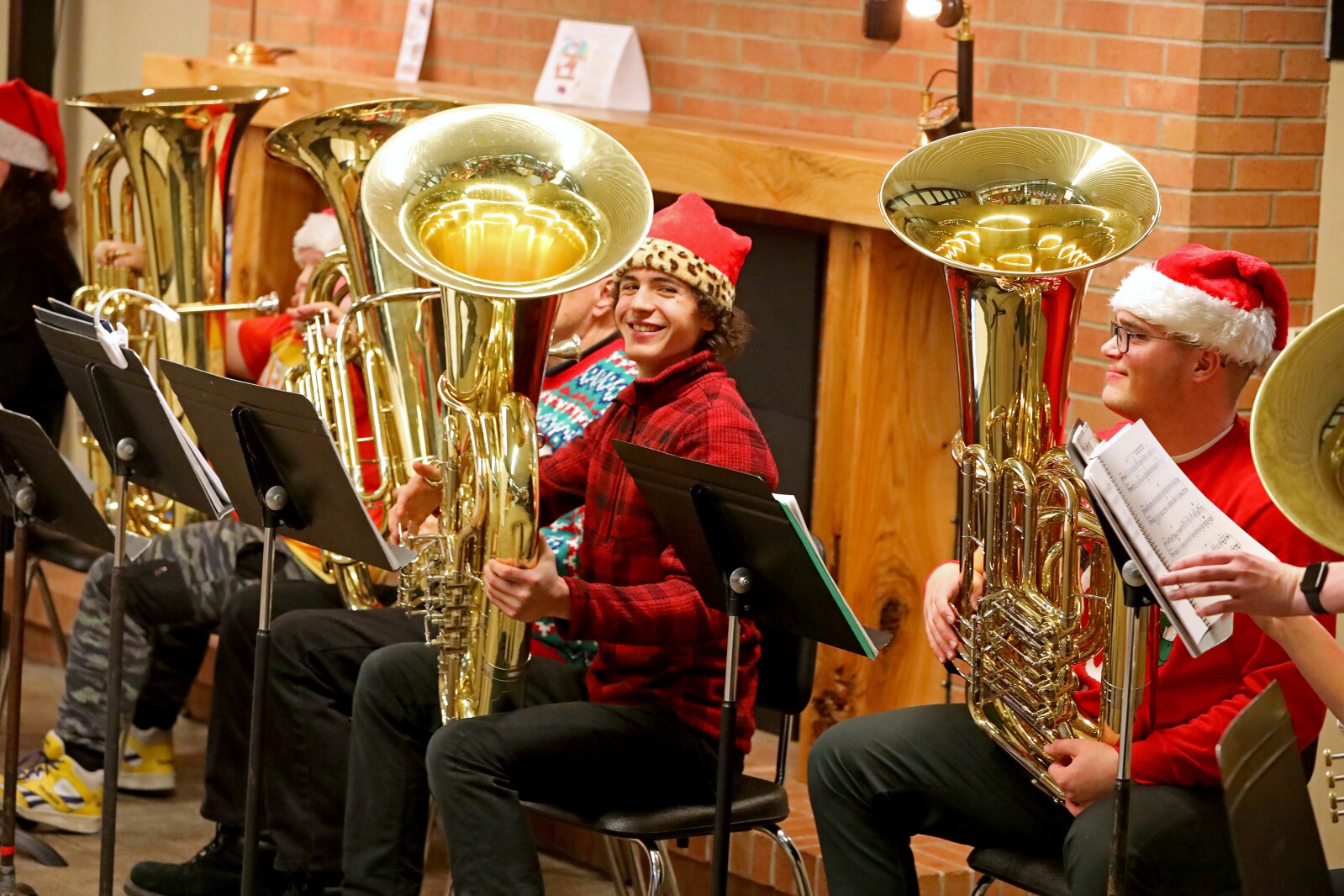 CLC Music Department Holly Jolly and Tuba Christmas on Wednesday, Dec. 7, 2022, at Central Lakes College in Brainerd.