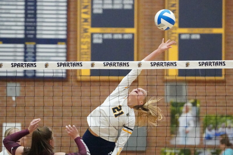 Anna Halverson Records 16 Kills in Fargo North Sweep