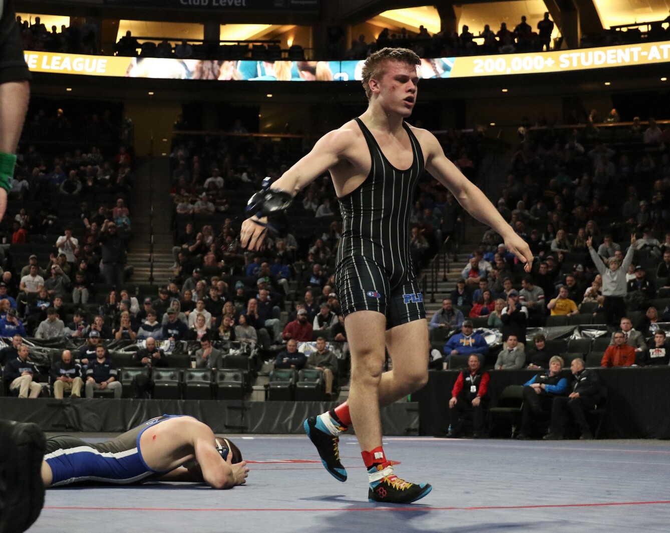 Wrestling Tournament at Xcel Energy Center.