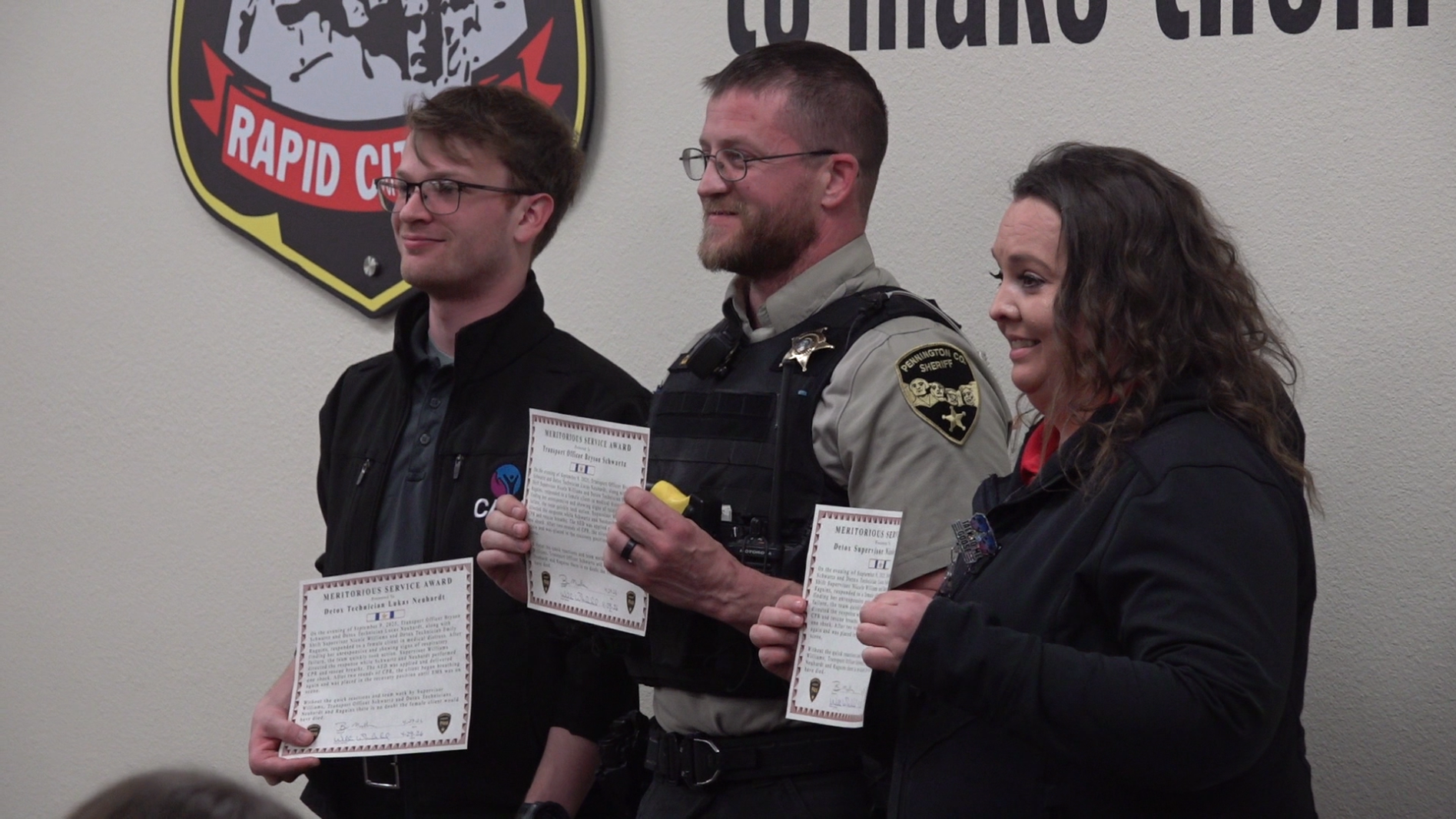 Care Campus Staff Honored for Saving Client's Life